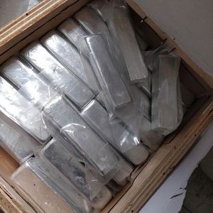 Lingot d'indium métallique 1 kg, non allié, non secondaire, haute pureté 4N5 (99,995%), blanc argenté, plastique, pour usage industriel, jaune-blanc - Product Image 3