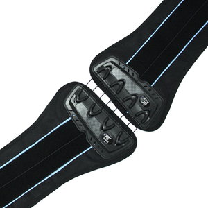 फिटनेस कमर बेल्ट भारोत्तोलन पुल रस्सी कमर बेल्ट स्क्वाट समर्थन लुंबर कशेरुका काले कमर बेल्ट - Product Image 2