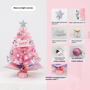 Fast Shipping Mini Christmas <b>Tree</b> New 45/60cm Tabletop Ornament <b>Tree</b> Set Mini Christmas Ornament Christmas <b>Tree</b> and Decorations - Product Image 6