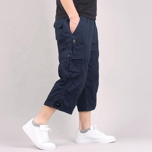 Long Length Cargo Shorts Men Summer Casual Cotton Multi Pockets Hot Breeches Cropped Trousers Camouflage Shorts 5XL - Product Image 2