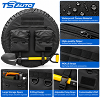 TS-BT-356 Sac de rangement étanche pour pneu de secours 4x4 tout-terrain - Grande capacité pour équipement de camping - Vente directe usine