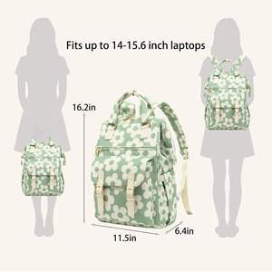 Wholesale Portable Corduroy Student <strong>Backpack</strong> Casual <strong>Backpack</strong> Fashion School <strong>Backpack</strong> <strong>with</strong> Laptop <strong>Compartment</strong> - Product Image 3
