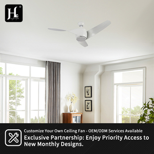 American indoor 42-inch 3-<b>leaf</b> ventilation technology DC motor household ceiling fan with <b>light</b> and remote control - Product Image 5