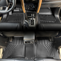 Alfombrillas de Coche 3D de TPE, Alfombrillas Impermeables con Rayas Clásicas para Suzuki VITARA 2018 en Adelante