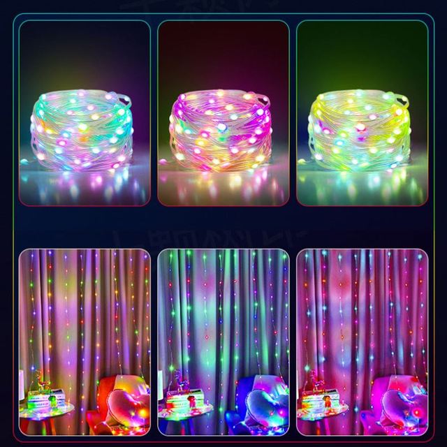 Christmas Holiday Wedding LED Fairy Stick Lamp String Lights IP68 Rated PVC Coated 12V Neon Decoration