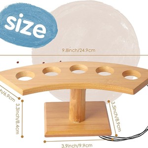 ชั้นวางไอศกรีมไม้ทรงเรือ สีไม้ธรรมชาติ สำหรับจัดแสดงซูชิที่บ้าน - Product Image 2