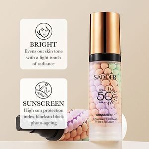 Três cores Isolamento Creme Delicado Hidratante Impermeável Brightening Skin Tone Trimming Maquiagem Primer Concealer Sunscreen Creme - Product Image 6
