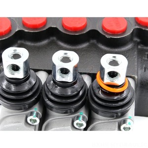 วาล์วไฮดรอลิกแบบหลายทาง P40 U78 U34 2OT YW 250 บาร์ 3 ทาง แบบแมนนวล SAE8 โฟลว์ 6 ทาง ผลิตจากเหล็กหล่อ - Product Image 3
