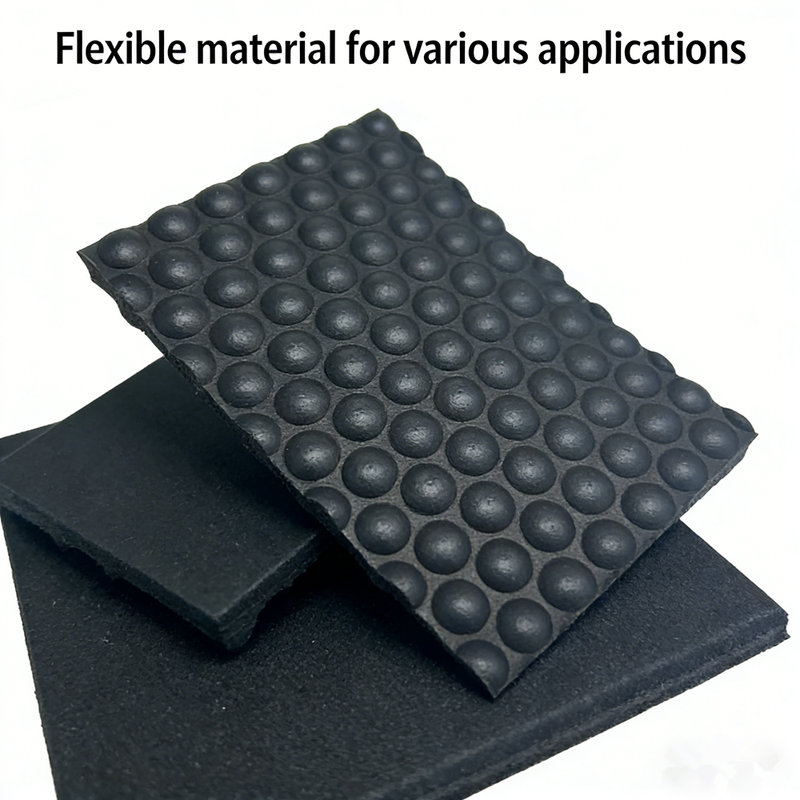 Black Industrial Insulating Shock absorbing Anti