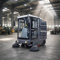 Balayeuse Électrique Autoportée 2000mm Largeur de Nettoyage Marquage CE Vente Directe Usine OEM Personnalisé Balayeuse de Rue Robuste pour Usine