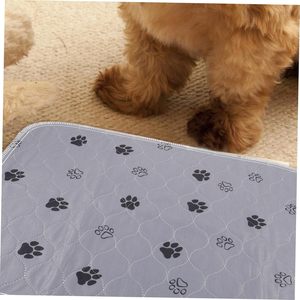 Almohadillas de orina para mascotas de entrenamiento de perros reutilizables de buena calidad, alfombrilla lavable impermeable para viajes, allanamiento de morada y entrenamiento - Product Image 4