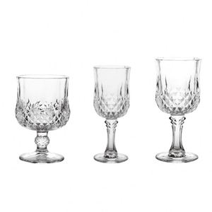 200 verres à pied de luxe de 230 ml pour cocktails, champagne, liqueurs et vin rouge - Product Image 1