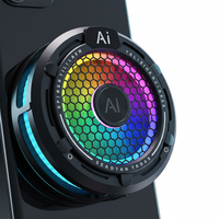 Refroidisseur de téléphone F47 avec lumière RGB, affichage numérique, radiateur portable pour téléphone mobile, accessoire de refroidissement pour jeux