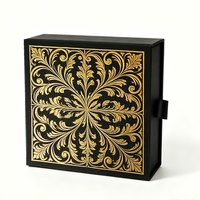 Boîte d'emballage de luxe personnalisée pour cravate, boîte tiroir en carton rigide, emballage pour badge, boîtes cadeaux en papier