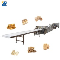 Bouilloire chemisée de chauffage au gaz commercial machine de barre de chocolat d'arachide barre de protéine praline nougat ligne de production