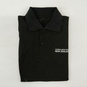 Camisetas de Golf de Manga Corta con Bolsillo, Corte Clásico, Poliéster/Algodón, Personalizables, OEM ODM, Tela de Punto Antiarrugas, 220g, para Hombre - Product Image 6