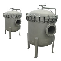 Nouvelle Machine Industrielle de Filtration Automatique Multi-sacs à Nettoyage Automatique pour Huile Végétale et Alcool, Boîtier de Filtre Haute Précision