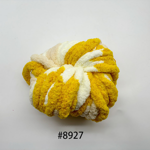 超笨重的巨型7蓬松毛毯纱线粗大雪尼尔纱线，用于手工编织和钩编 - Product Image 5