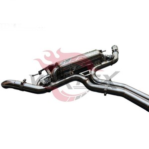 Tubo de escape de acero inoxidable Vortex Racing para Audi Q8 3.0T EA839, piezas de repuesto para mejora de sonido. - Product Image 3
