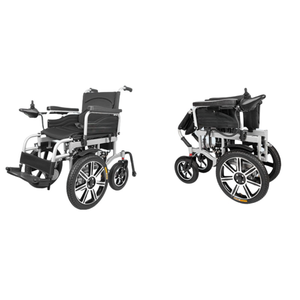 Silla de Ruedas Eléctrica de Acero al Carbono con Batería de Ácido de Larga Duración, Ruedas Delanteras Grandes, Capacidad de Carga de 150 kg para Personas Mayores y Discapacitadas - Product Image 5