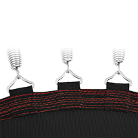 El Trampolín Plegable Redondo Profesional de Interior con Resorte, de Última Generación, para Fitness y Seguridad