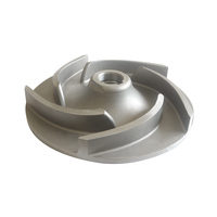 Turbine de pompe à eau flexible en acier inoxydable moulée sur mesure pour petite pompe à eau