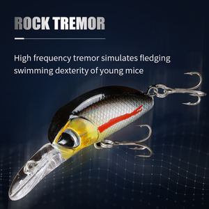 LUSHAZER <span class=keywords><strong>Minnow</strong></span> Crank bait Floating 4g 52mm <span class=keywords><strong>Minnow</strong></span> Lure Angel köder für Bass Künstlicher Salzwasser <span class=keywords><strong>Hard</strong></span> Bait Bass Plastic Walker - Product Image 2