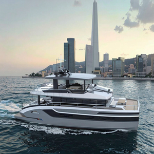 50-ft 15.5 mét Hợp kim nhôm Catamaran siêu du thuyền sang trọng nhà máy được sử dụng cho du lịch thể thao kỳ nghỉ câu cá trong sông biển - Product Image 3