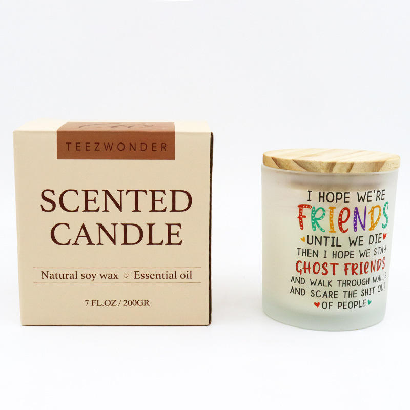 Custom Logo and Packaging - Soy Wax Aromatherapy Candles