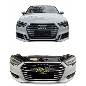 2018 pare-chocs avant de haute qualité avec condensateur de calandre pour <span class=keywords><strong>Audi</strong></span> <span class=keywords><strong>A3</strong></span> Bodykit en plastique ABS neuf et usagé pour l'avant - Product Image 1