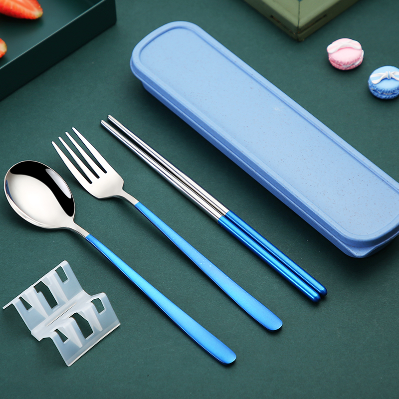 Silver-Blue(4 PCs)