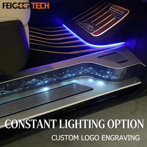 Accesorios Tecnológicos Feigeer, Pieza <span class=keywords><strong>Interior</strong></span> <span class=keywords><strong>de</strong></span> Aleación <span class=keywords><strong>de</strong></span> Aluminio, Pedal <span class=keywords><strong>de</strong></span> Bienvenida Iluminado para Automóvil Modificado, para GL8 653T ESLED 2016-2023 - Product Image 6