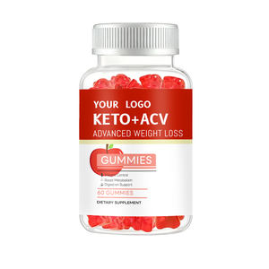 ओम/ओटम फ्लैट ट्यूमर केटो एकोव आहार गुम्मीज | सेब का स्वाद वसा बर्नर - Product Image 1