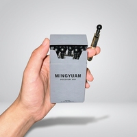 Nouvelles boîtes d'emballage de parfum, échantillons de parfum à l'intérieur des paquets de cigarettes, 1 ml, 2 ml, 3 ml, 5 ml, échantillon de parfum avec autocollant en caoutchouc
