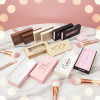 Boîte d'emballage pour vernis à ongles en carton blanc écologique avec logo personnalisé imprimé, finition mate, pour usage cosmétique