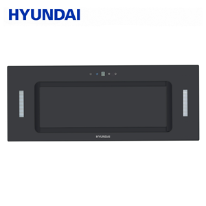 <span class=keywords><strong>Hotte</strong></span> aspirante électrique encastrée HYUNDAI 520 mm pour hôtels, usage professionnel, 650 m³/h, extracteur d'air BLDC, filtre en aluminium, éclairage LED, noir - Product Image 1
