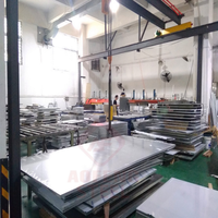 Bobine d'aluminium A1050 1 mm * 1250 * 2500, plaque d'aluminium 6061 7075, feuille d'aluminium