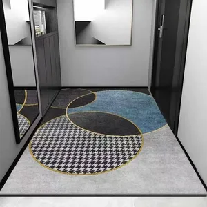 50*80 cm tianjin factory High-quality Carpet Door Rug Rug Doormats Indoor Carpet Anti Slip Mat Entrance Doormat Easy to Clean