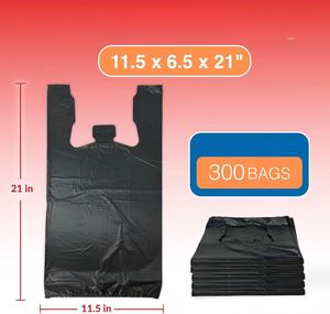 ถุงขยะแบบเสื้อยืดความหนาแน่นสูง ยืดหยุ่นได้ สำหรับใช้ในครัวเรือน - Product Image 2