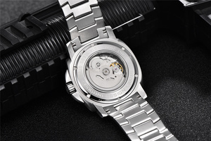 <span class=keywords><strong>Montre</strong></span> automatique mécanique pour <span class=keywords><strong>homme</strong></span> Pagani Design PD1736 2024, nouvelle collection, saphir haut de gamme, <span class=keywords><strong>acier</strong></span> inoxydable, plongée, TMI NH39, <span class=keywords><strong>montre</strong></span> à luminescence nocturne - Product Image 6