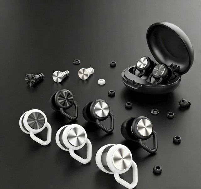 Noise Reduction & Sound Insulation Earplugs, Powerful Noise Blocking for Sleep, Quiet Anti-noise Comfort Sleeping Earplugs
