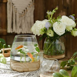 <span class=keywords><strong>Vase</strong></span> japonais plante hydroponique <span class=keywords><strong>bouteille</strong></span> en verre <span class=keywords><strong>vert</strong></span> rose pot de fleurs grand diamètre <span class=keywords><strong>vase</strong></span> en verre bureau chinois aquarium écologique - Product Image 2
