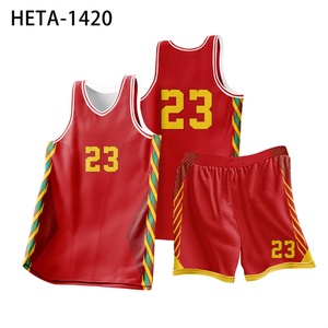 Uniformes de Baloncesto Personalizados de Alta Calidad, Sublimación, Jersey de Baloncesto Personalizado, Ropa Deportiva de Secado Rápido, Conjuntos de Ropa de Baloncesto - Product Image 6
