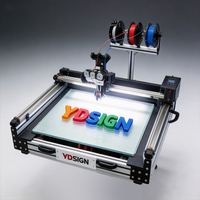 Imprimante 3D automatique pour enseignes LED, grande machine de traitement de lettres et logos numériques 3D, imprimante 3D pour enseignes et logos