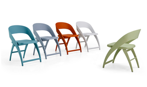 USA DELIVERY Solid <b>Plastic</b> Folding <b>Dining</b> <b>Chair</b> Modern Lightweight Waterproof Stackable Indoor&Outdoor Patio Furniture - Product Image 4