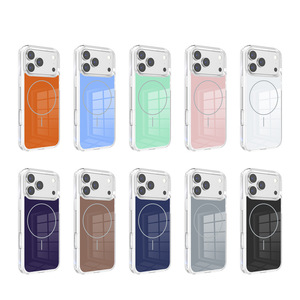 Coque magnétique antichoc intégrale couleur tendance pour <span class=keywords><strong>iPhone</strong></span> 15/16/17 Pro Max Samsung S26 Ultra - Product Image 4