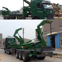 Semi-Remorque Porte-Conteneurs Latéral de 37 Tonnes de Haute Qualité, Chargeur Latéral, Élévateur pour Conteneurs, Châssis Squelette à Vendre