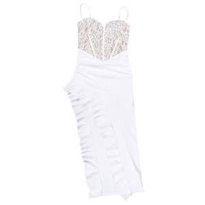 Nouveau personnalisé tricoté col en v dentelle discothèque <span class=keywords><strong>robe</strong></span> de soirée épissage Sexy transparent mince Maxi femmes <span class=keywords><strong>jupon</strong></span> - Product Image 3
