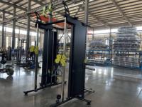 Fábrica caliente al por mayor comercial nuevo uso Cable Crossover multifuncional Power Cage Squat Rack ejercicio entrenamiento Smith máquina