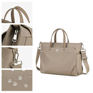 Vente en gros OEM ODM Sac fourre-tout pour ordinateur portable en nylon imperméable Sac à main d'affaires pour ordinateur Porte-documents pour femmes - Product Image 4